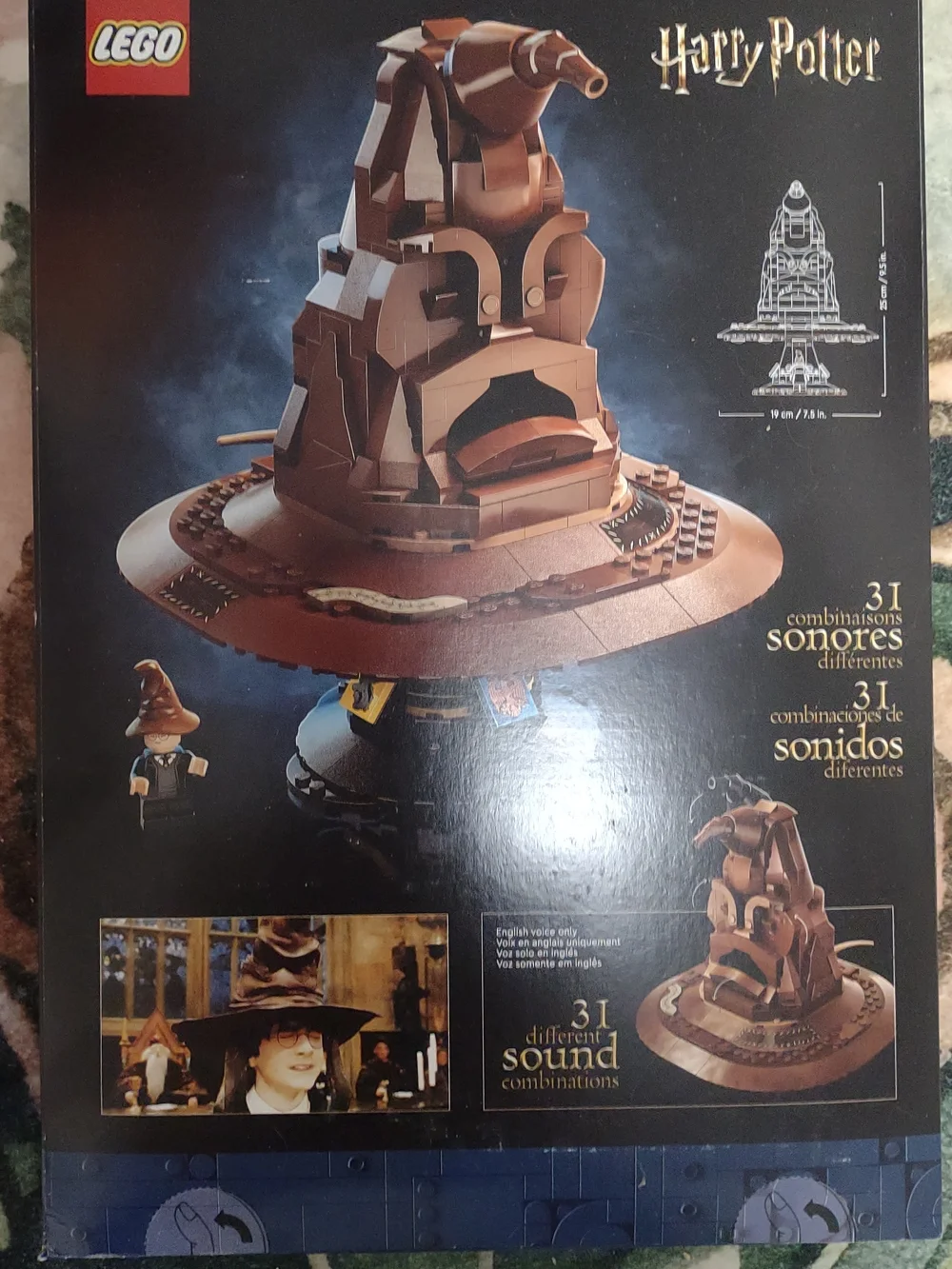 LEGO Harry Potter Sorting Hat Collectible Build BRAND NEW